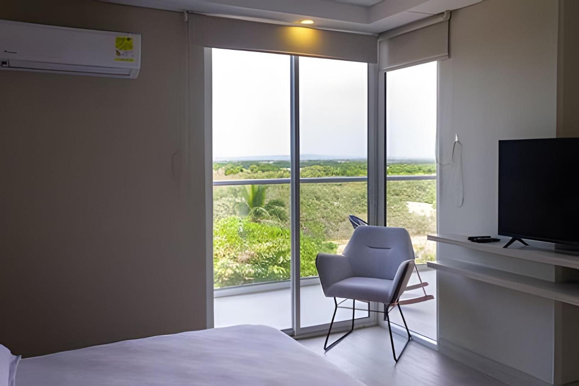 1 Dormitorio Frente A Playa De Morros. Piscina Картахена Экстерьер фото